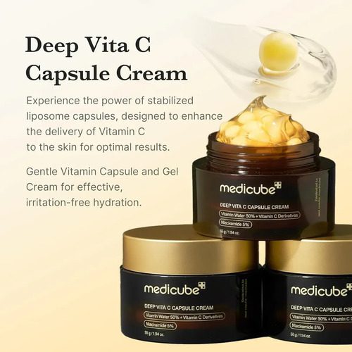 Medicube Deep Vita C Golden Capsule - Imagen 5