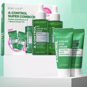 NineLess Suero Facial A-control Con 10% Ácido Azelaico Pack