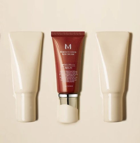 Missha Base Makeup M Perfect Cover Bb Cream Spf42 Pa+ 50 Ml - Imagen 2