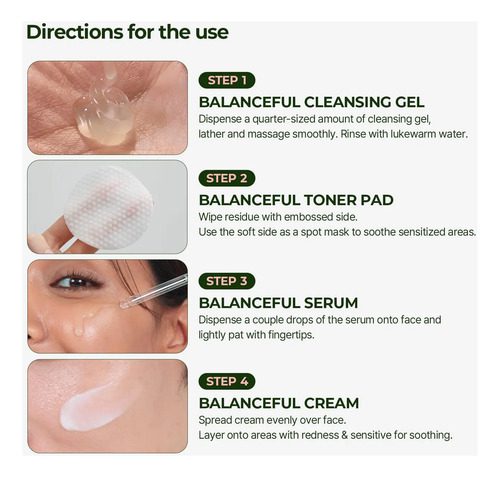 Torriden Balanceful Trial Kit 4 Para Piel Sensible, Grasa - Imagen 8