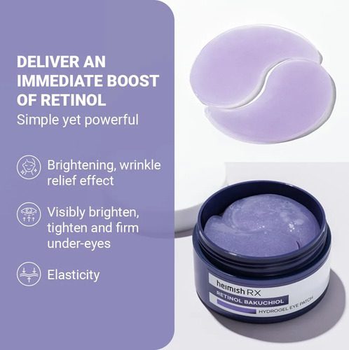 Heimish Rx Retinol Bakuchiol Hydrogel Eye Patch 60 Parches - Imagen 2