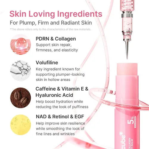 Medicube Balsamo Ojos Pdrn Pink Collagen Volume - Imagen 3