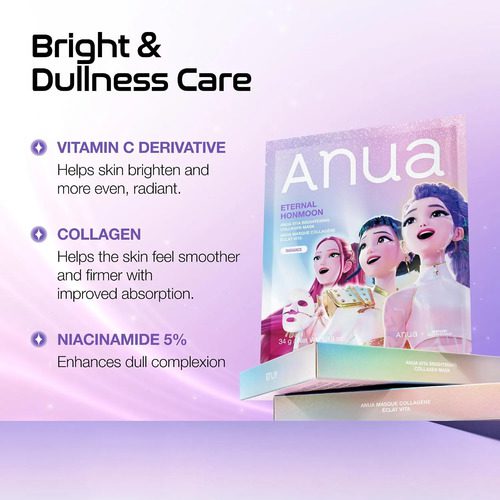 Anua Eternal Honmoon Vita Brightening Mask 1unidad - Imagen 5
