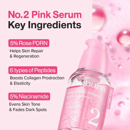 Numbuzin 2 Rose Pdrn Collagen Serum 30ml - Imagen 6