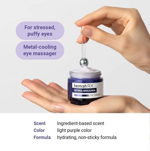 Heimish Rx Retinol Bakuchiol Eye Crema 30ml Antiedad - Imagen 2