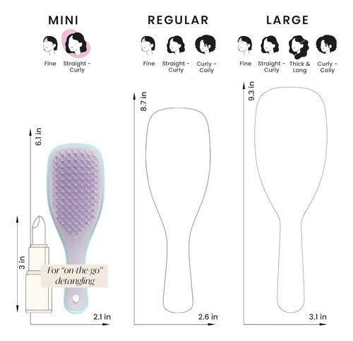 Tangle Teezer El Mini Cepillo Desenredante Para Cabello - Imagen 7