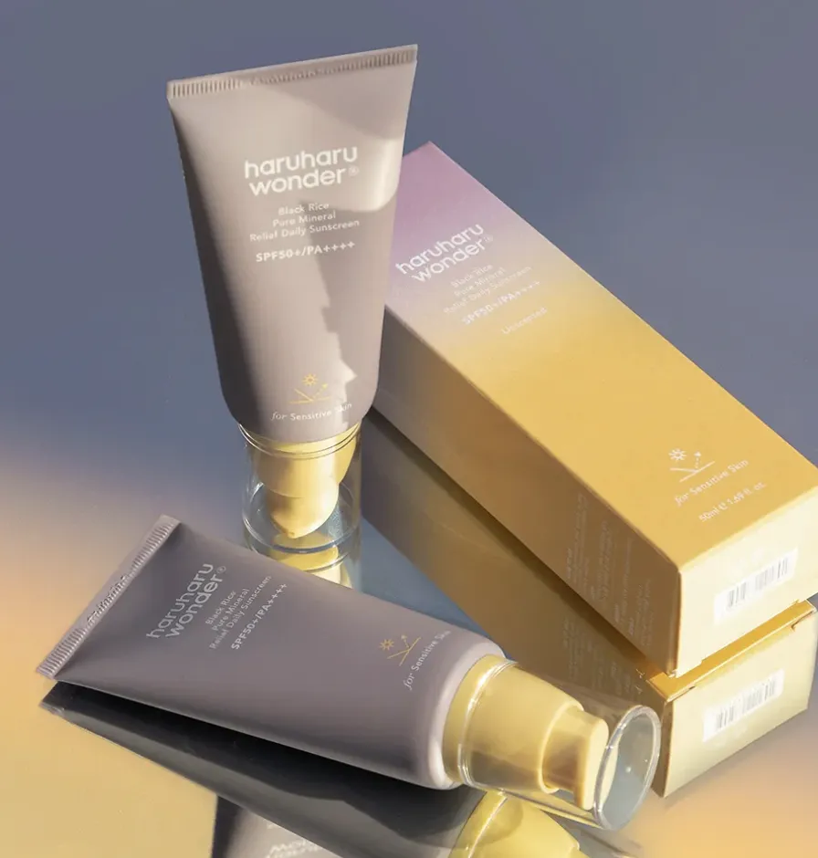 Haruharu Wonder Black Rice Pure Mineral Relief Daily Sunscreen - Imagen 3