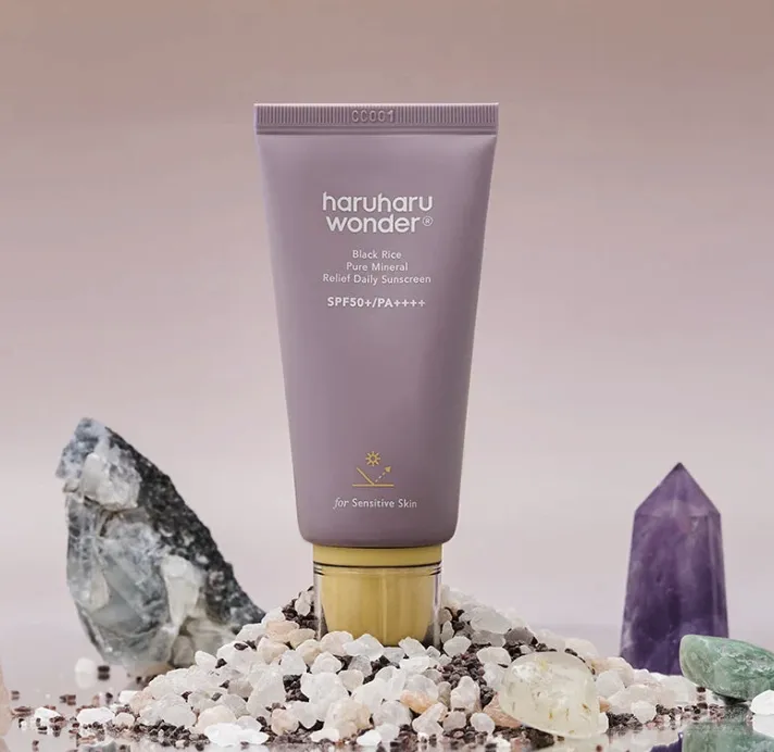 Haruharu Wonder Black Rice Pure Mineral Relief Daily Sunscreen - Imagen 2