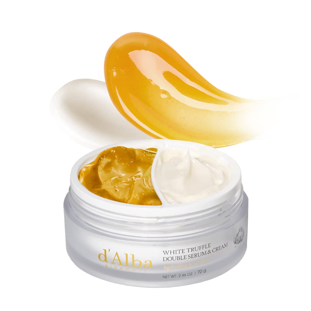 D'alba - Suero Y Crema Facial Doble De Trufa Blanca Italiana