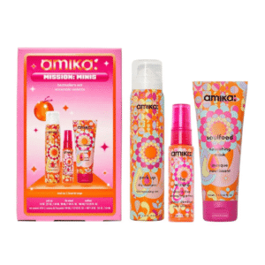 Amika Mission: Minis Kit De Viaje Con 3 Cabello Nutritivo