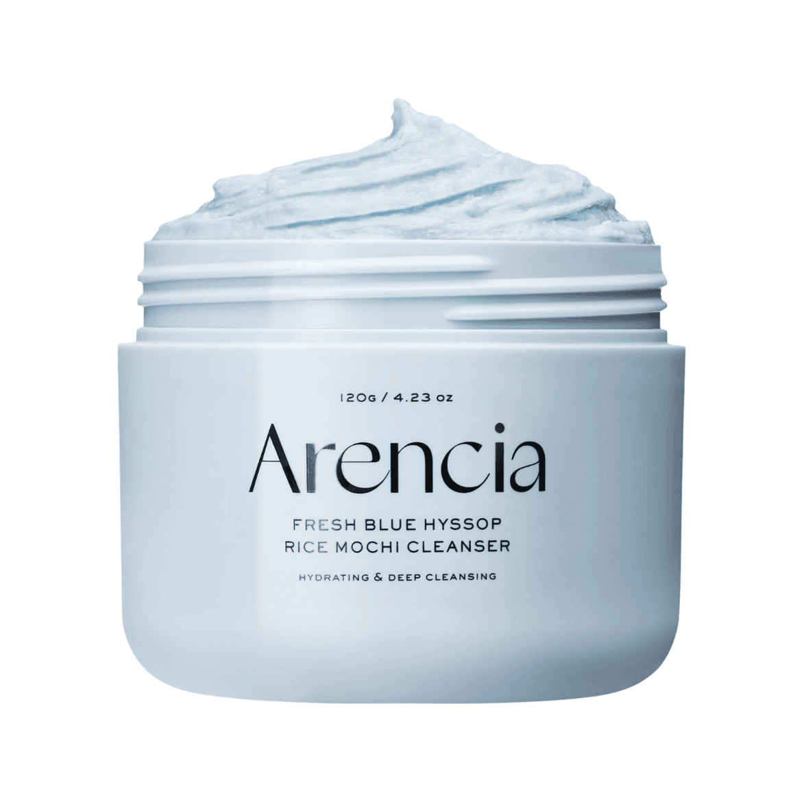 Arencia Fresh Blue Hyssop Rice Mochi Cleanser – 120 g