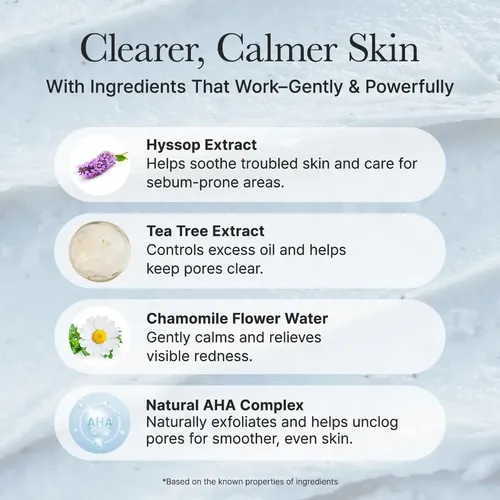 Arencia Hyssop Sebum Control Rice Cake Limpiador Facial Aha - Imagen 5