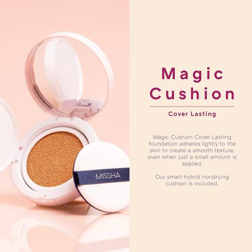 Missha Magic Cushion Cover Lasting No. 23 SPF 50+ PA+++ - Imagen 2
