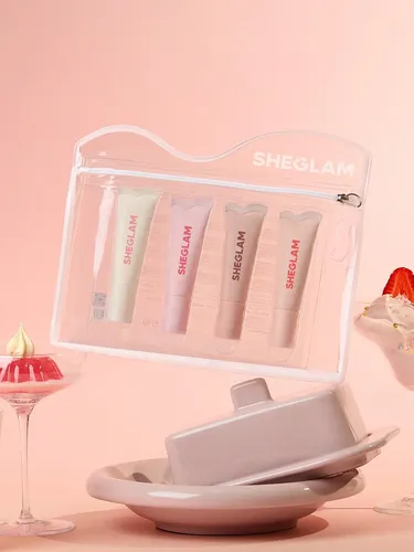 Sheglam Kit De Labiales Gloss Crystal Glaze Moisturizing Lip - Imagen 3