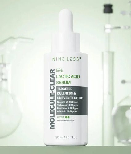 Nine Less Molecule-clear Sérum Exfoliante Con Ácido Láctico - Imagen 2
