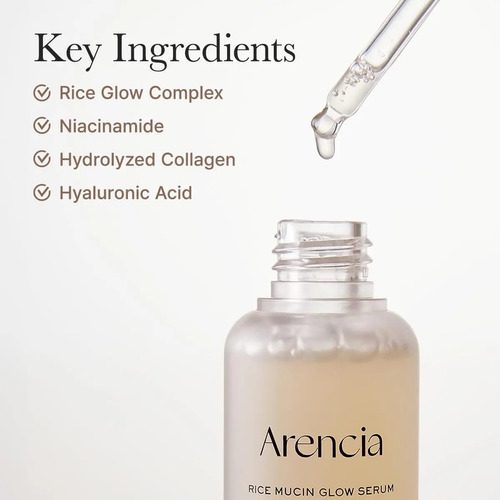 Arencia Rice Mucin Glow Serum - Imagen 4