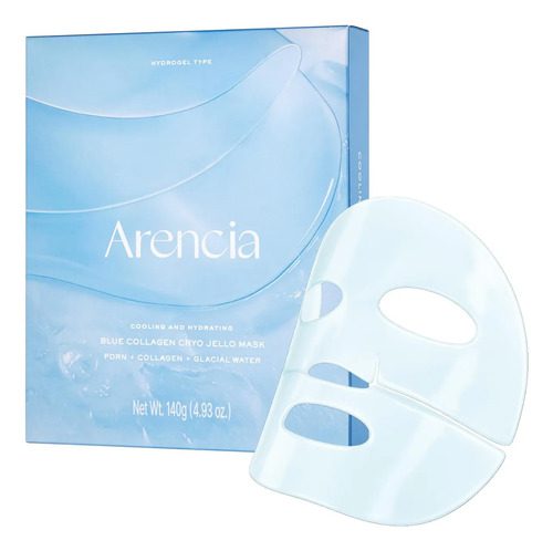 Arencia Blue Collagen Cryo Jello Mask Hidrogel Con Pdrn