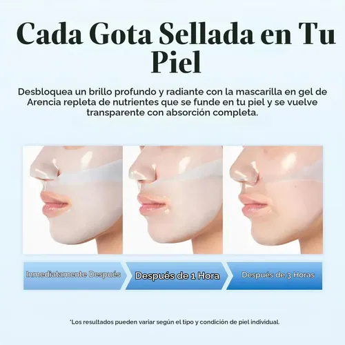 Arencia Blue Collagen Cryo Jello Mask Hidrogel Con Pdrn - Imagen 6