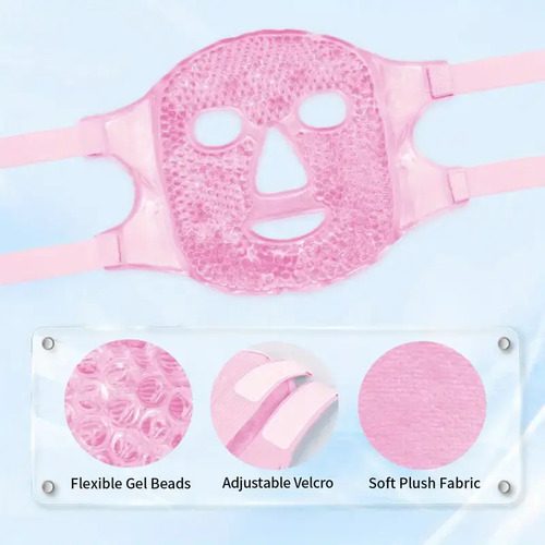 Mascarilla Facial De Gel Reutilizable Frío/calor Anti-ojeras - Imagen 5