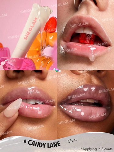 Sheglam Kit De Labiales Gloss Crystal Glaze Moisturizing Lip - Imagen 7