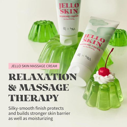 Jelloskin Massage Cream Hidratación Y Relajación 200ml - Imagen 4