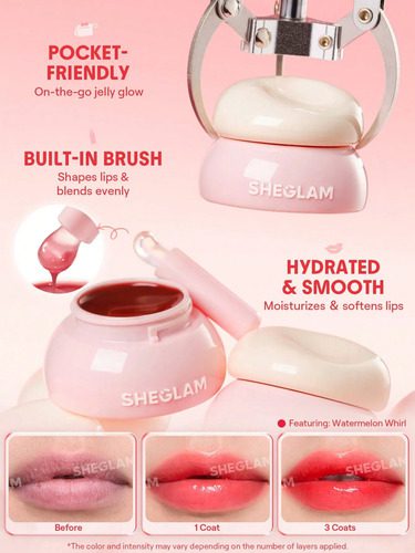 Sheglam Hydra Jelly Pocket Lip Jam - Imagen 4
