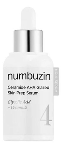 Numbuzin 4 Ceramide Aha Glazed Skin Prep Serum Exfoliante 30 - Imagen 8