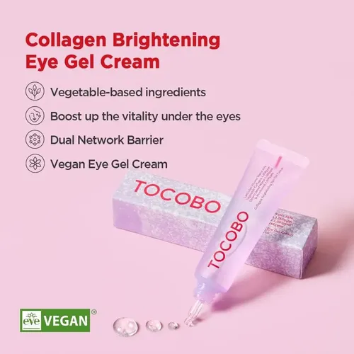 Tocobo Collagen Brightening Eye Crema D Gel Iluminadora Ojos - Imagen 7