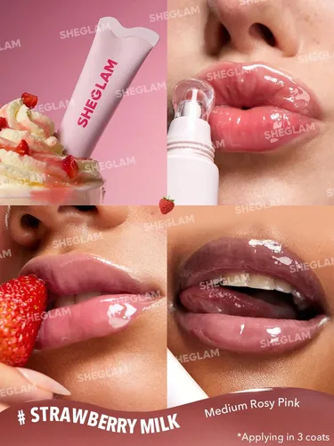 Sheglam Kit De Labiales Gloss Crystal Glaze Moisturizing Lip - Imagen 2