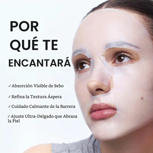 Arencia Sos Relief Mask Facial Para Poros Ácido Glicólico - Imagen 2