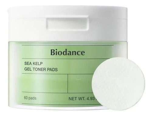 Biodance Sea Kelp Gel Tonico Pads Piel - 60pads, Piel Fresca