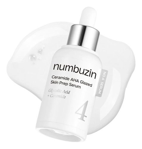 Numbuzin 4 Ceramide Aha Glazed Skin Prep Serum Exfoliante 30