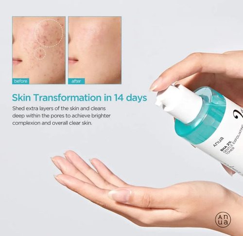 Anua Tonico Exfolian Bha 2% Gentle Exfoliating Toner 150 Ml - Imagen 9