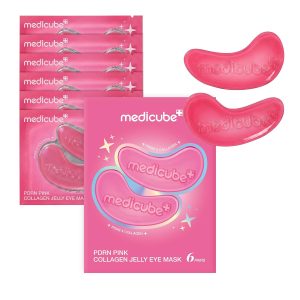 Medicube Jelly Eye Mask PDRN Pink Collagen - Parches
