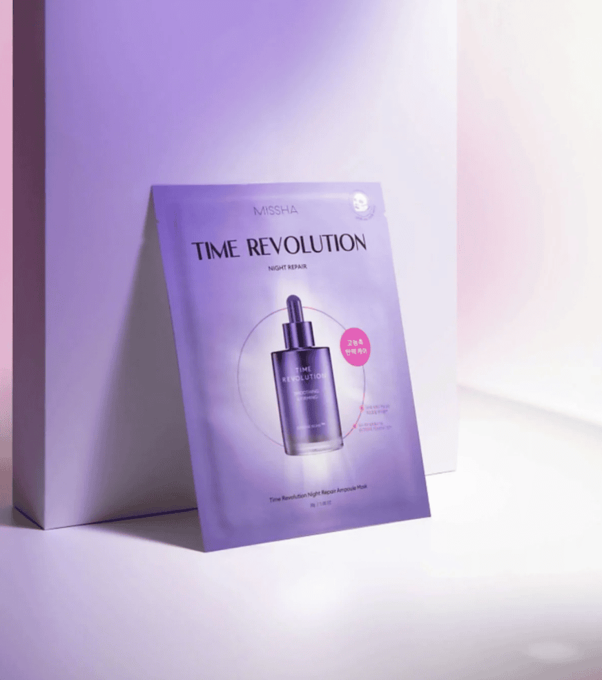 Missha Time Revolution night repair mask 1Und - Imagen 2
