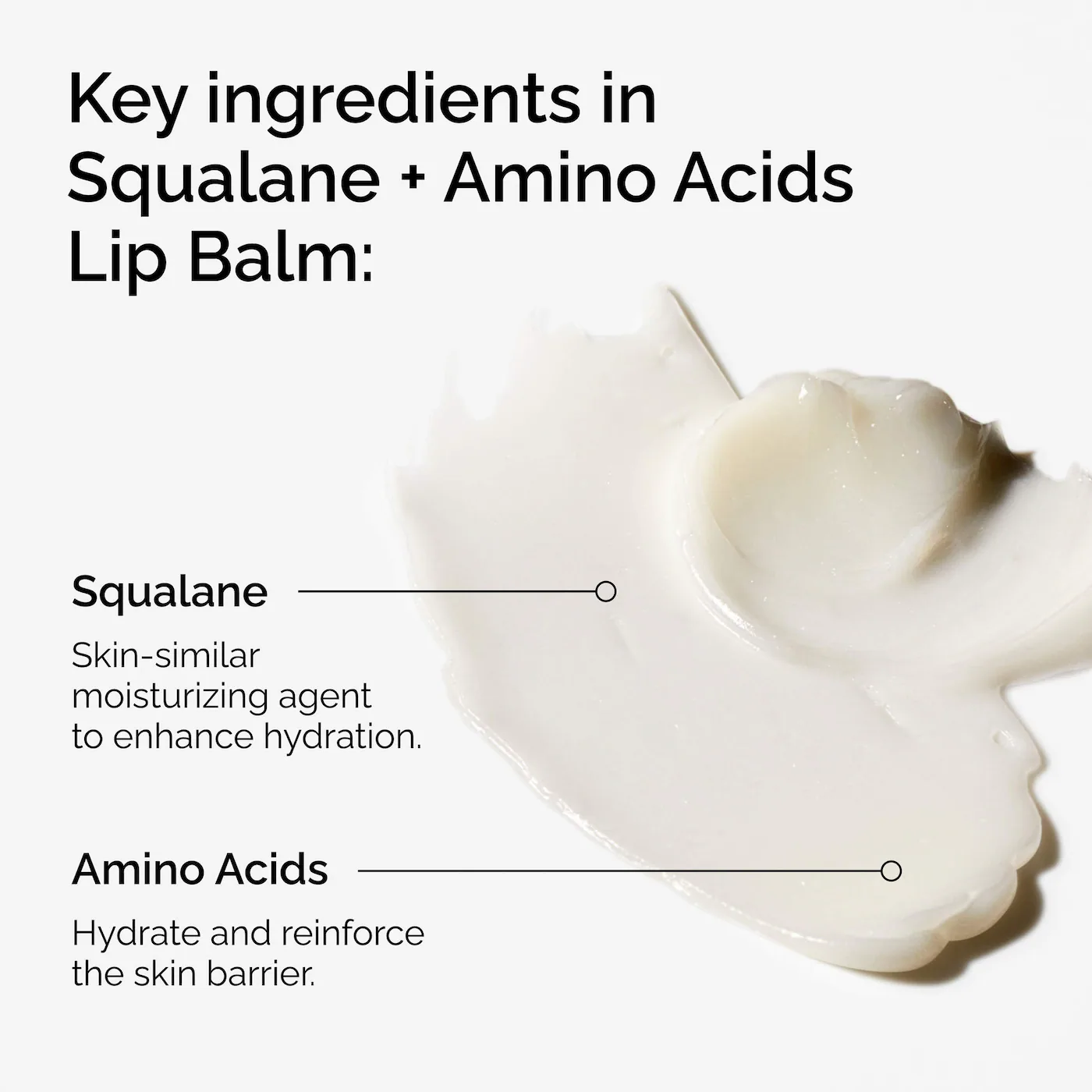 The Ordinary Squalane + Amino acids lip balm - 15ml - Imagen 2